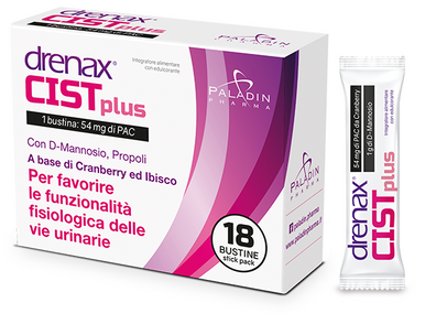 Drenax - Forte Cist Plus Integratore Cistite Confezione 18 Stick