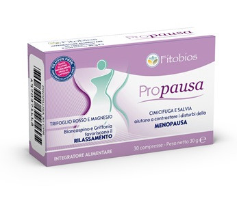 Fitobios - Propausa Integratore Menopausa Confezione 30 Compresse
