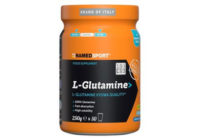 Named Sport - L-Glutamine Integratore di Aminoacidi Confezione 250 Gr