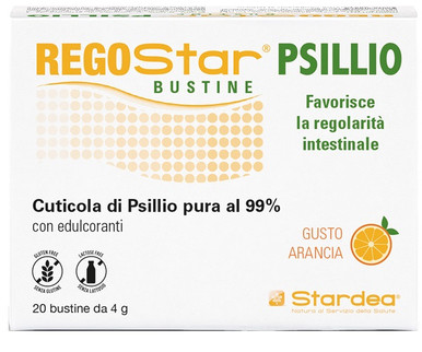 Stardea - Regostar Psillio Integratore Regolarità Intestinale Confezione 20 Bustine