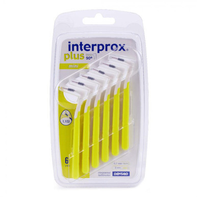 Interprox - Plus Mini Scovolino Giallo Confezione 6 Pezzi