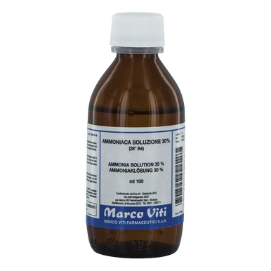 Marco Viti - Ammoniaca Soluzione 30% Confezione 100 Ml