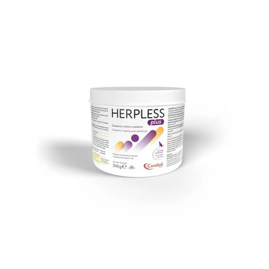 Candioli - Herpless Plus Polvere Mangime Complementare Per Difese Immunitarie Gatti Confezione 240 Gr