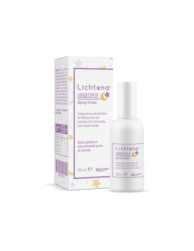 Lichtena - Luna&Stelle Spray Melatonina Confezione 20 Ml (Scadenza Prodotto 04/2026)