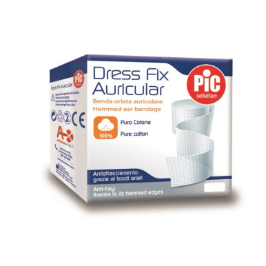 Pic - Benda Dress Fix Auricolar Garza Cotone 2Cmx5M Confezione 1 Pezzo