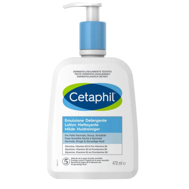 Cetaphil - Emulsione Detergente Viso Confezione 470 Ml