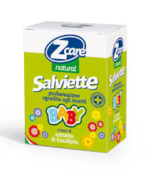Zcare Natural Baby Salviette Repellenti Anti Zanzare Confezione 10 Pezzi