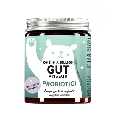 Bears With Benefits - One in a Billion Gut Vitamin Integratore Equilibrio Intestinale Confezione 45 Orsetti Gommosi