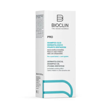 Bioclin - Pro Shampoo Olio Per Prurito e Irritazioni Confezione 200 Ml