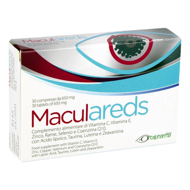 Maculareds - Integratore per la Vista Confezione 30 Compresse