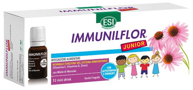 Esi - Immunilflor Junior Integratore Sistema Immunitario Confezione 12 Flaconi
