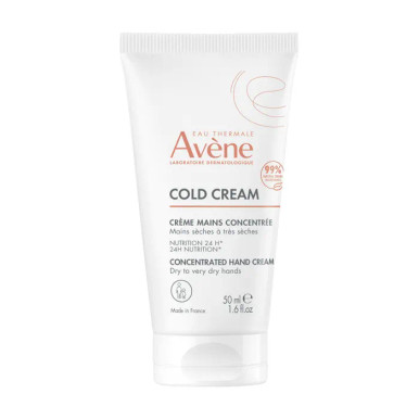 Avene - Cold Cream Crema Mani Concentrata Confezione 50 Ml (Scadenza Prodotto 04/2026)