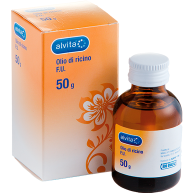 Alvita - Olio Di Ricino F.U Trattamento Stipsi Confezione 50 Gr