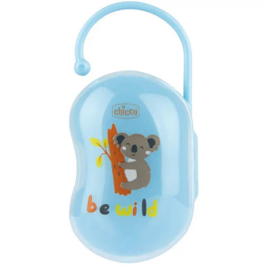 Chicco - Portasucchietto Doppio Azzurro Confezione 1 Pezzo