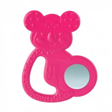 Chicco - Massaggiagengive Girl Inox 4m+ Confezione 1 Pezzo