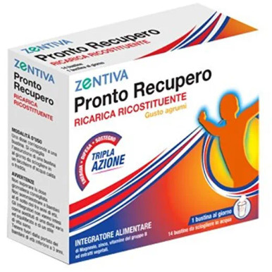 Zentiva - Pronto Recupero Integratore Energizzante Confezione 14 Bustine