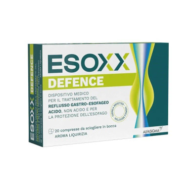 Esoxx - Defence Per Reflusso Gastroesofageo Confezione 20 Compresse Masticabili