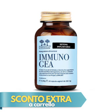 Salugea - Immunogea Integratore Per il Sistema Immunitario Confezione 60 Capsule