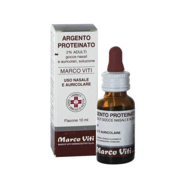 Marco Viti - Argento Proteinato 2% Decongestionante Confezione 10 Ml