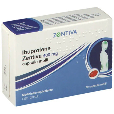 Zentiva - Ibuprofene 400 Mg Confezione 20 Compresse Rivestite