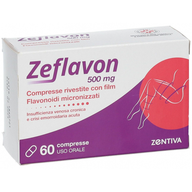 Zentiva - Zeflavon 500 Mg Confezione 60 Compresse Rivestite