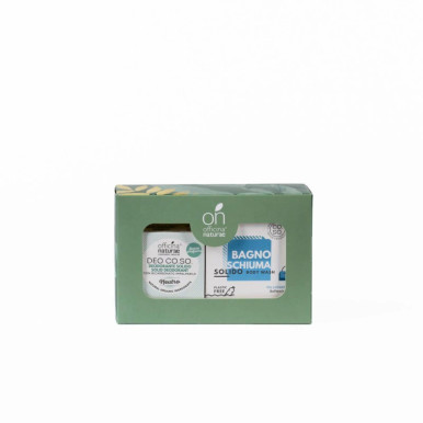 Officina Naturae - Kit Body Care Bagnoschiuma E Deodorante Solido Confezione 2 Pezzi