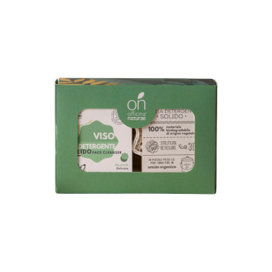 Officina Naturae - Kit Face Care Detergente Viso E Porta Solido Confezione 2 Pezzi