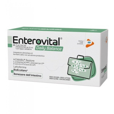 Enterovital - Daily Balance Fermenti Lattici Attivi Confezione 10 Flaconcini