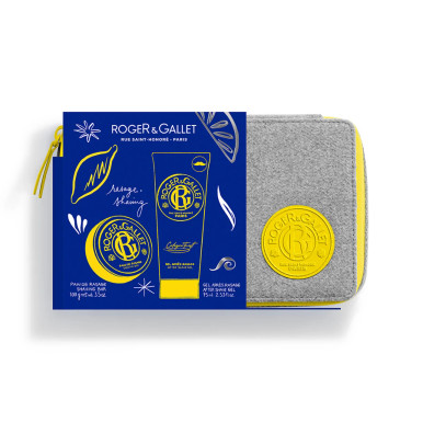 Roger&Gallet - Cofanetto Cologne Twist Colonia Shaving Bar + Dopobarba Gel Confezione 3 Pezzi