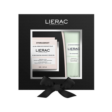 Lierac - Cofanetto Hydragenist Gel Crema Reidratante e Maschera Esfoliante Confezione 2 Pezzi