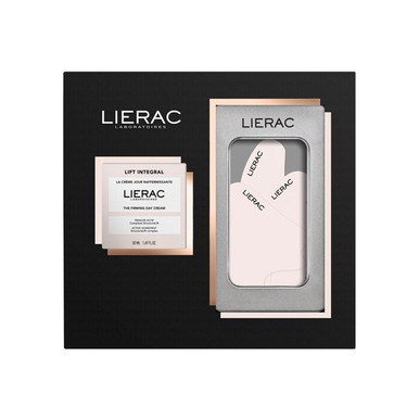 Lierac - Cofanetto Lift Integral Crema Giorno e Patch Viso Riutulizzabili Confezione 2 Pezzi
