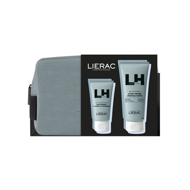 Lierac - Cofanetto Uomo Gel Idratante e Gel Doccia Confezione 2 Pezzi