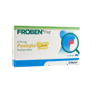 Froben - Frobenpret Limone e Miele Confezione 16 Pastiglie
