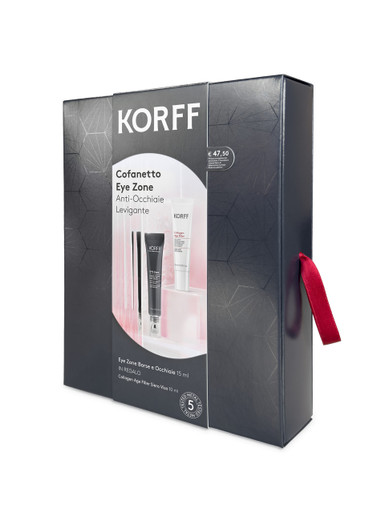 Korff - Cofanetto Eye Zone Contorno Occhi + Siero Levigante Confezione 2 Pezzi