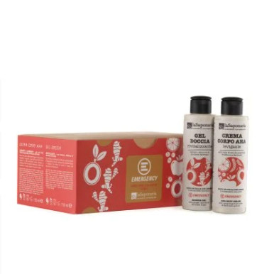 La Saponaria - Cofanetto Emergency Di Natale Solidale Corpo  Confezione 2 Pezzi