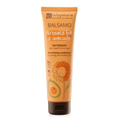 La Saponaria - Balsamo Nutriente Girasole e Avocado Bio Confezione 150 Ml