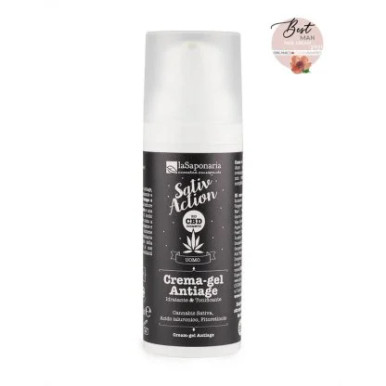 La Saponaria - Sativ Action CBD Crema Gel Viso Confezione 50 Ml