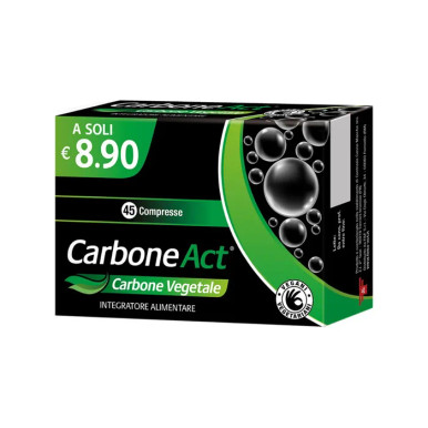 Act - Carbone per Gonfiore Intestinale Confezione 45 Compresse