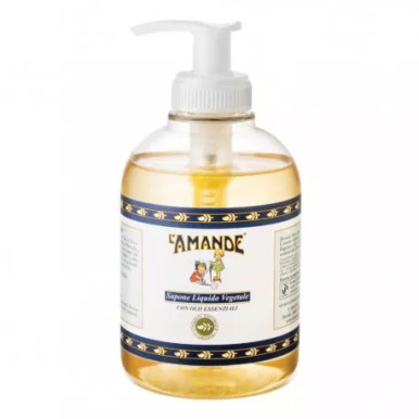 L'Amande - Sapone Vegetale con Olii Essenziali Confezione 500 Ml