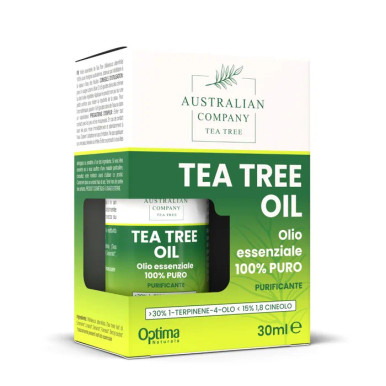 Optima Naturals - Australian Company Tea Tree Olio Essenziale Confezione 30 Ml
