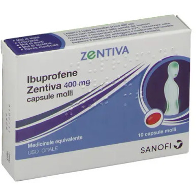 Zentiva - Ibuprofene Antinfiammatorio Confezione 10 Capsule