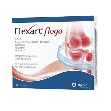 Agave - Flexart Flogo Integratore Ossa e Cartilagini Confezione 14 Bustine