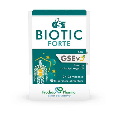 Gse - Biotic Forte Integratore Difese Immunitarie Confezione 24 Compresse