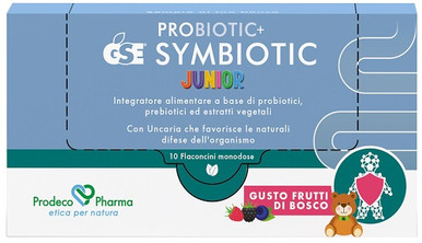 Gse - Probiotic+ Symbiotic Junior Fermenti Lattici Confezione 15 Flaconcini