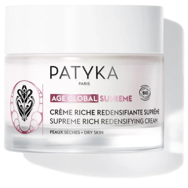 Patyka - Age Global Supreme Crema Ricca Ridensificante per Pelle Secca Confezione 50 Gr
