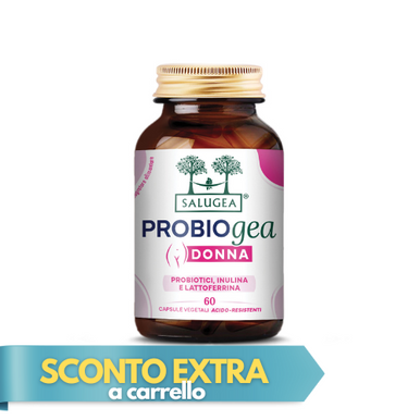 Salugea - ProbioGea Donna Integratore Probiotico per il Benessere Intimo della Donna Confezione 60 Capsule