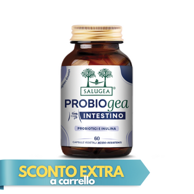 Salugea - ProbioGea Intestino Integratore Probiotico Fermenti Lattici Confezione 60 Capsule