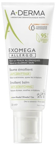 A-derma - Exomega Allergo Cs Balsamo Per Pelle Secca Atopica Confezione 200 Ml
