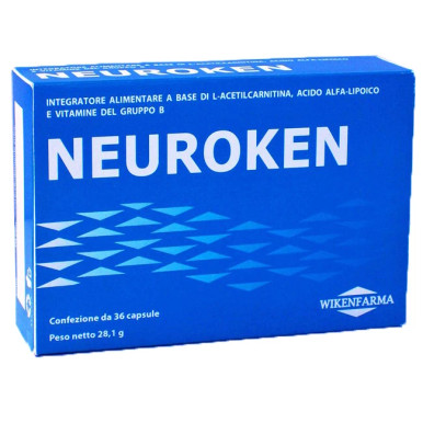 WikenFarma - Neuroken Integratore Per Sistema Nervoso Confezione 36 Capsule