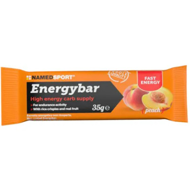Named Sport - Energy Bar Peach Barretta Proteica Confezione 35 Gr